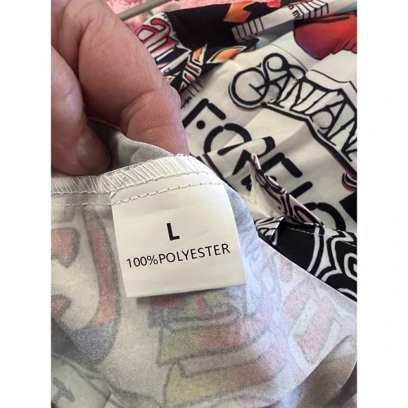 Classic Rock Band Collage Shirt - Button Up-short Sleeve - Picture 10 of 13